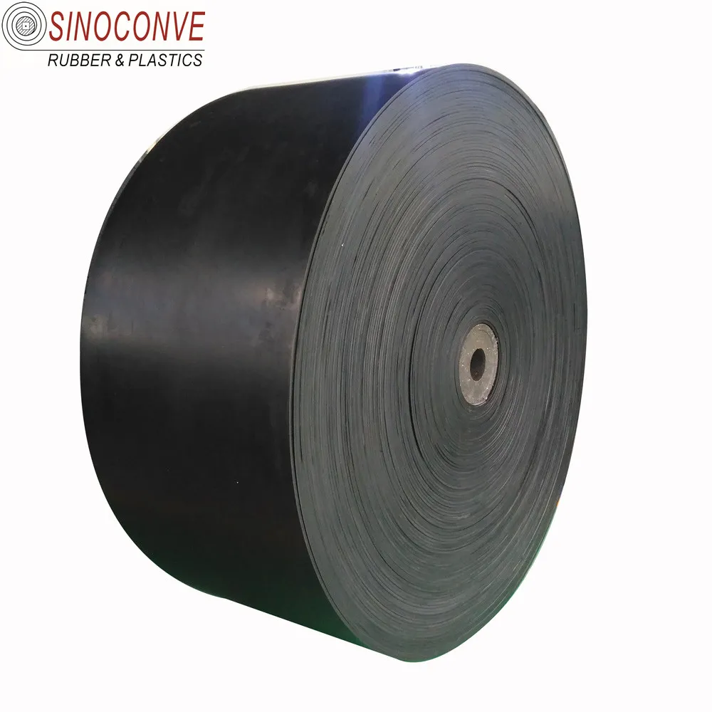 multiply fabric mor grade oil resistant nn covered rubber conveyor belt